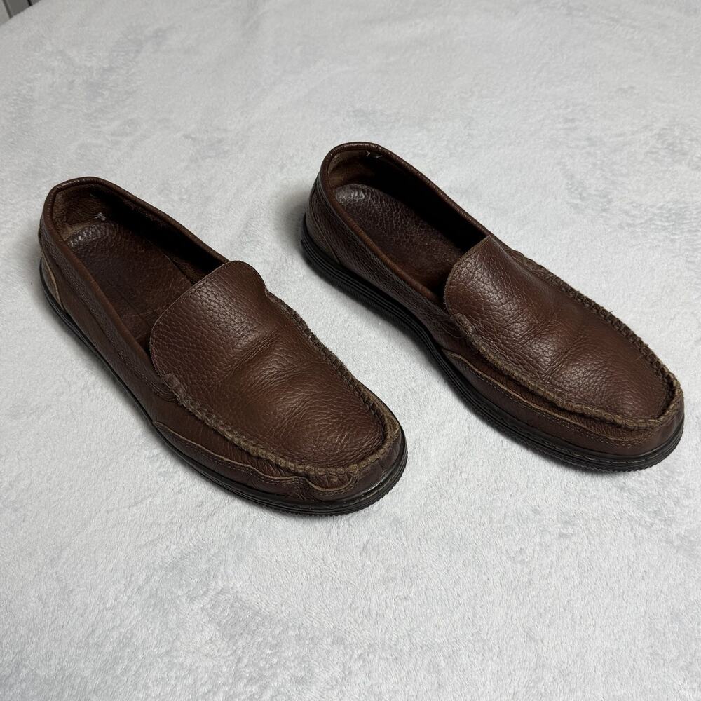 Pebbled Leather Giorgio Brutini Travel Moc - Size 10D Made In Brazil